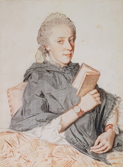Portret van Aartshertogin Maria Anna van Oostenrijk door Jean Étienne Liotard
